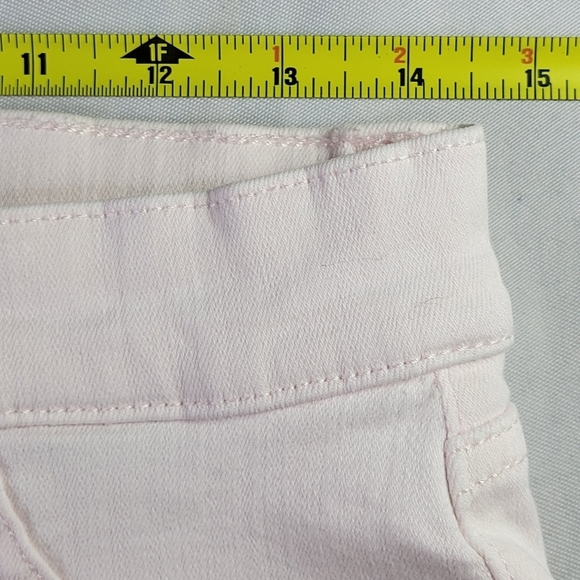 DL1961 Mara Straight Leg Jeans Size 30 29X27 Pale Pink Instasculpt Ankle Raw Hem - Picture 10 of 14